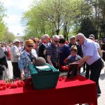 Прощание со старшиной Аджимуллаевым Муксином Аджикурбановичем, возложение цветов